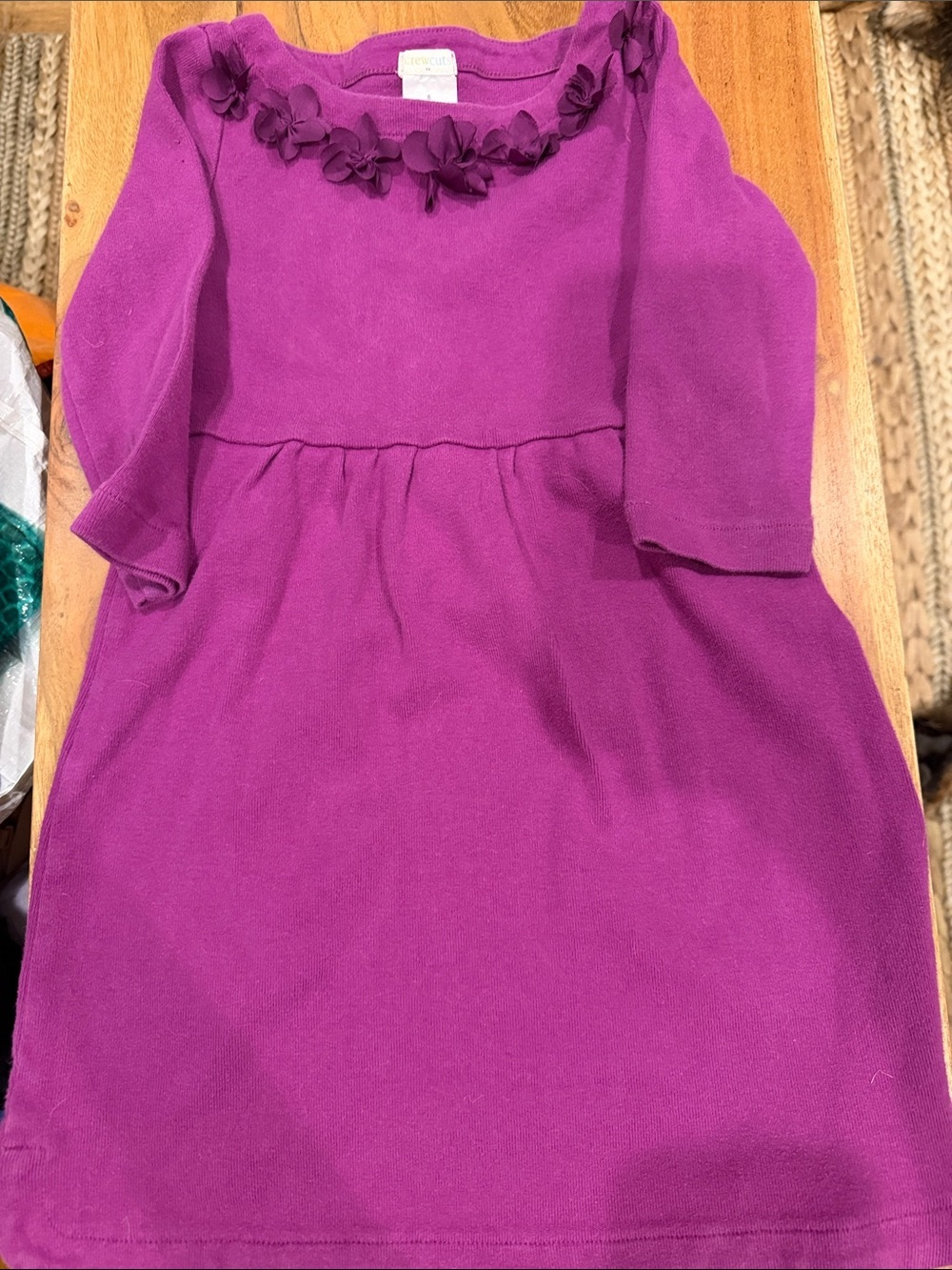Crewcuts Floral-Appliqué Dress